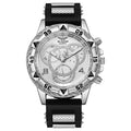 Relógio masculino fashion pulseira de silicone analógico